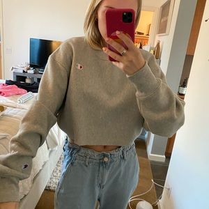 Champion cropped sweatshirt